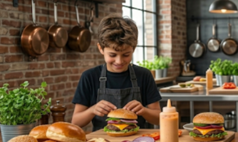 Burger Masterclass für 10 bis 13-Jährige in Bielefeld