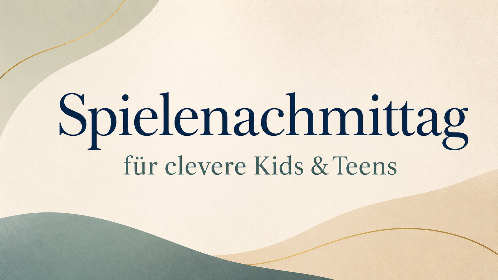 Spielenachmittag für clevere Kids und Teens in Brakel